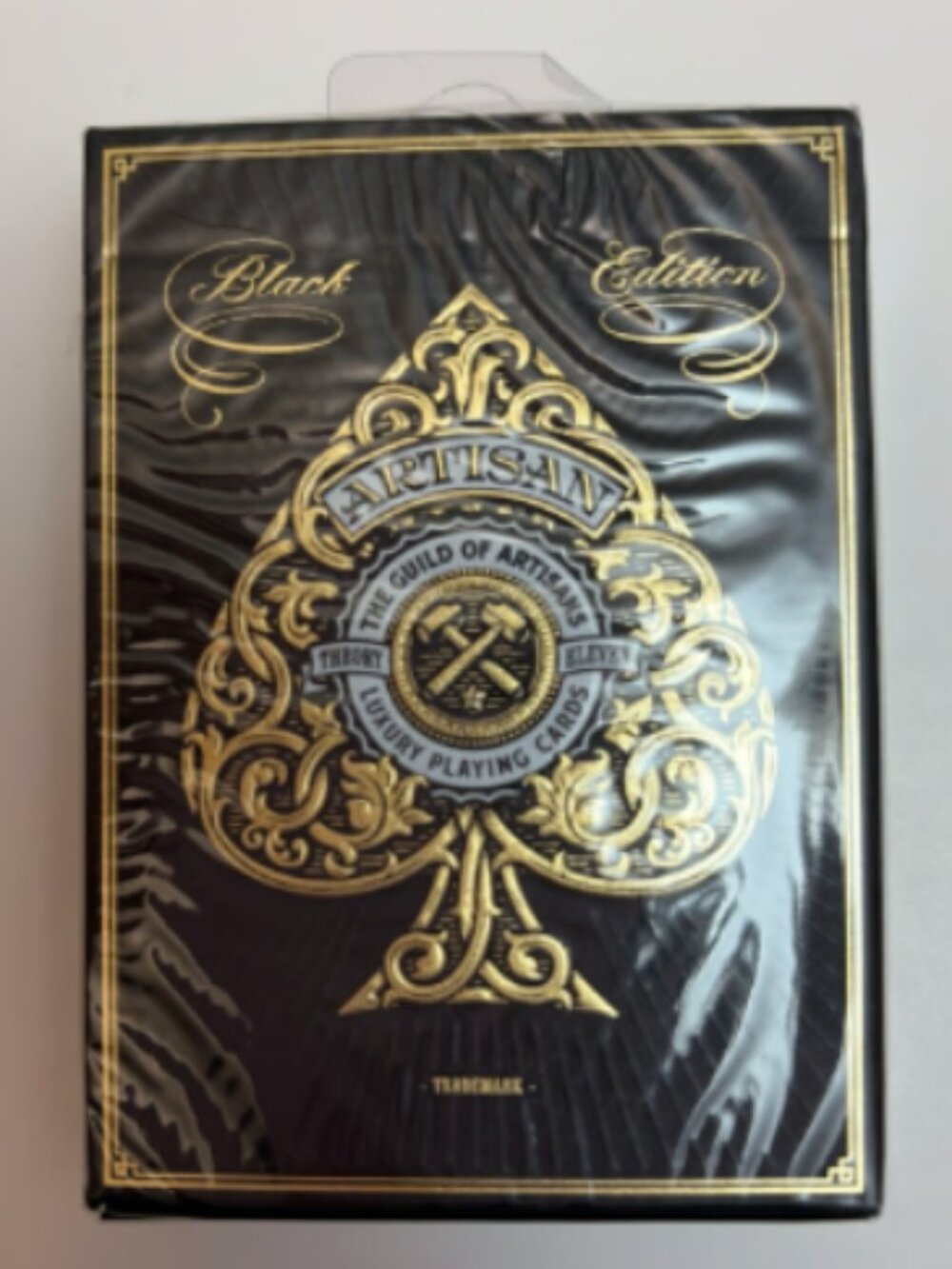 Theory11 Artisan Black Playing Cards Gold Foil Sealed New Luxury Poker Deck NEW